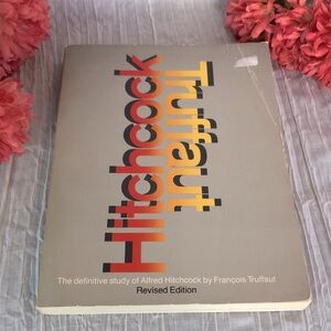 Vintage 1983 HITCHCOCK by Truffaut black & white photos study large paperback